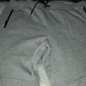 Mens 3 XL Dip Gray Sweatpants with  Zipper Side Pockets And 1 Back Pocket